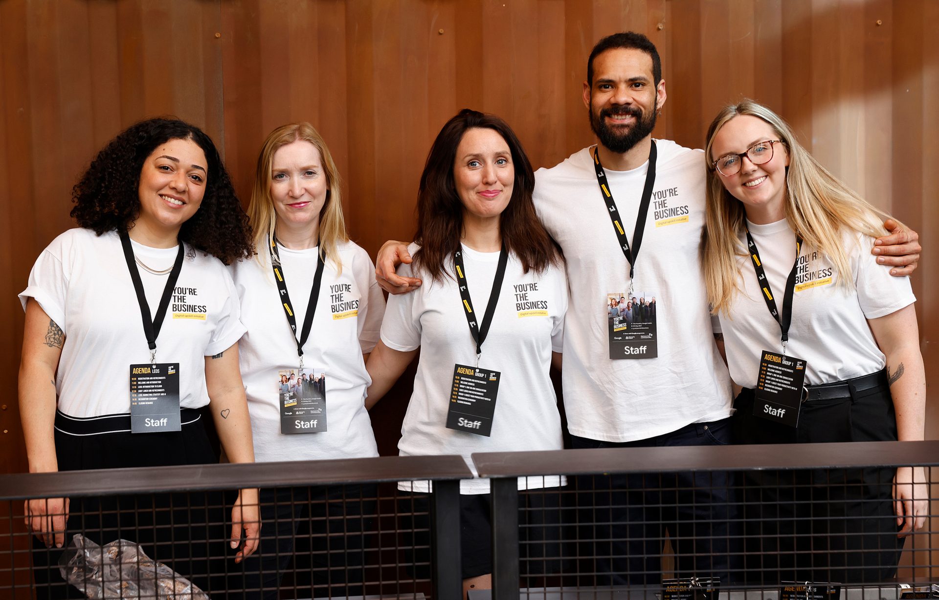 Event Crew from You're the Business 2024 event at Google, Dublin.